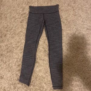Lululemon grey leggings. Size 4